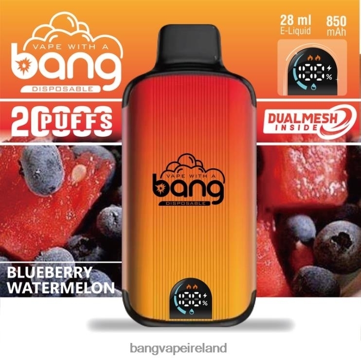 Bang Vape Dublin - Bang Vape Digital Smart Screen 20000 puffs Disposable 2FNHP3