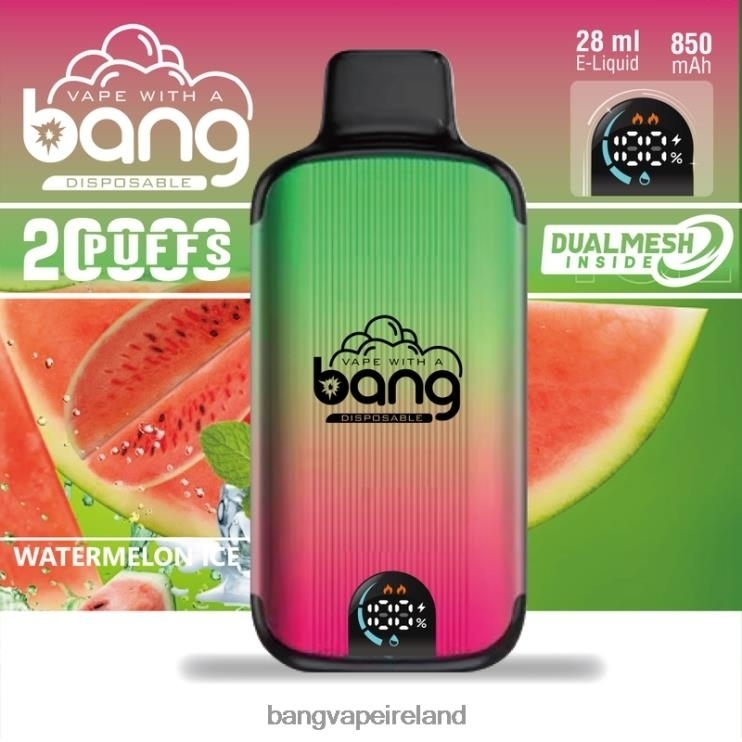 Bang Vape Dublin - Bang Vape Digital Smart Screen 20000 puffs Disposable 2FNHP3