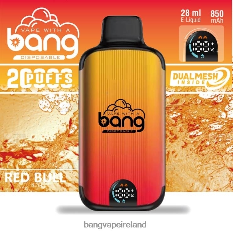 Bang Vape Dublin - Bang Vape Digital Smart Screen 20000 puffs Disposable 2FNHP3