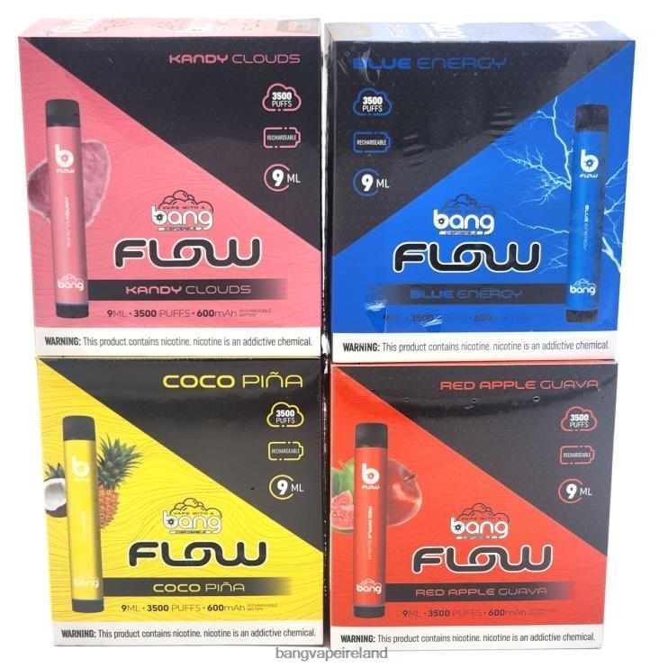 Vape Gang Ireland - Bang Vape Flow 3,500 puffs (Box of 10) Disposable 2FNHP37