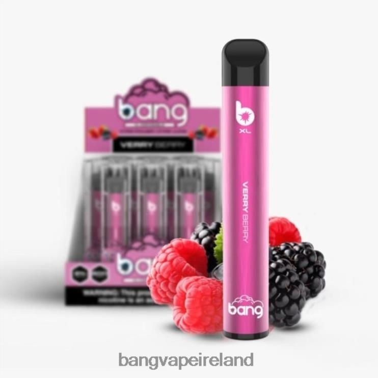 Vape Gang Flavors - Bang Vape XL Disposable Verry Berry 2FNHP35