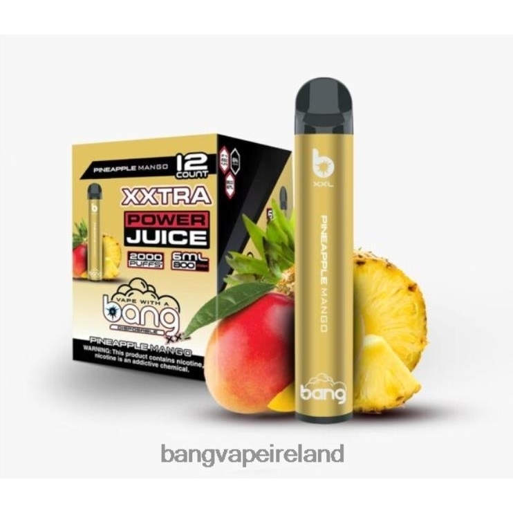 Bang Vape Dublin - Bang Vape XXL 2000 puffs Pineapple Mango 2FNHP21