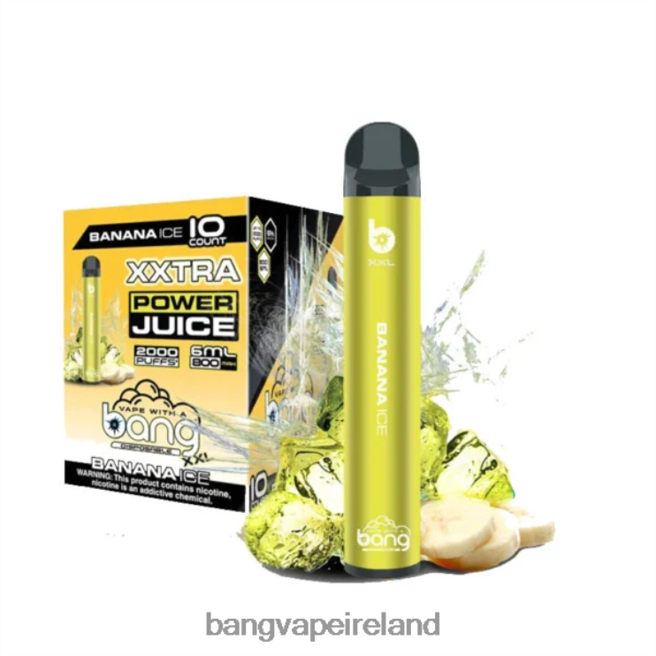 Vape Gang Disposables - Bang Vape XXL 2000 puffs Banana Ice 2FNHP13