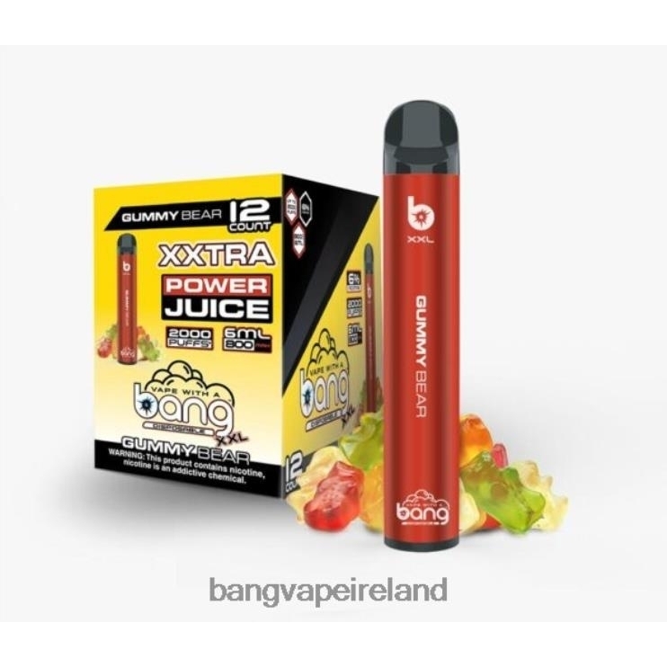 Vape Gang Flavors - Bang Vape XXL 2000 puffs Gummy Bear 2FNHP17
