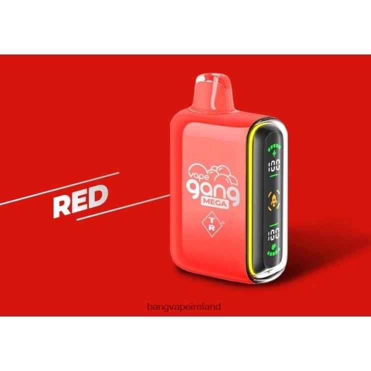 Vape Gang Ireland - Vape Gang MEGA 20,000 puffs Disposable Vape (Box of 5) Red 2FNHP57